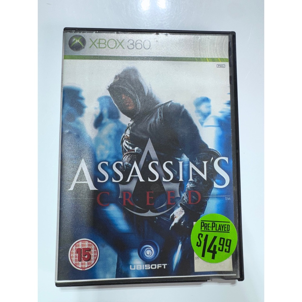 Ubisoft‎ Assassin's Creed Xbox 360 Video Game PAL Action Adventure Stealth